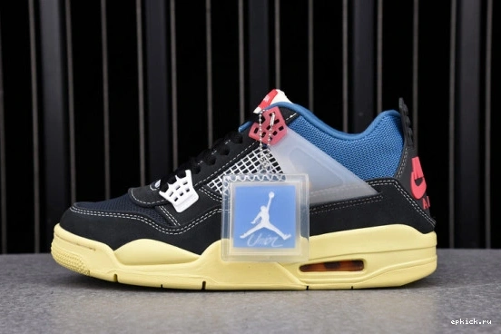 Cheap EP AIR Off DC9533-001 Jordan Retro 4 Noir Union DC9533-001 1218